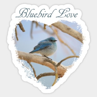 Bluebird Love Sticker